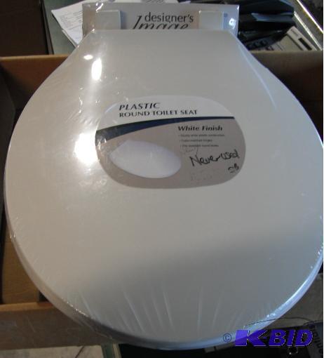 Designers Choice Plastic Round Toilet Seat - ...