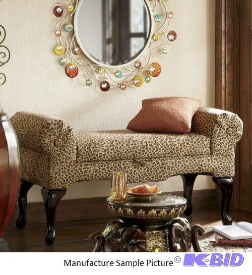 Leopard Bed End Bench - Storage on the sleek ...