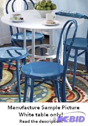 Ariel White Dining Table - The bright spot yo...