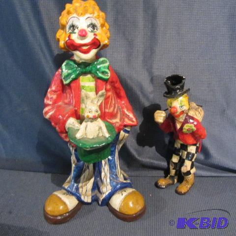 Paper Mache Clowns
