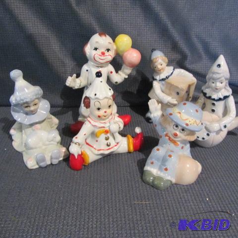 Porcelain Clowns