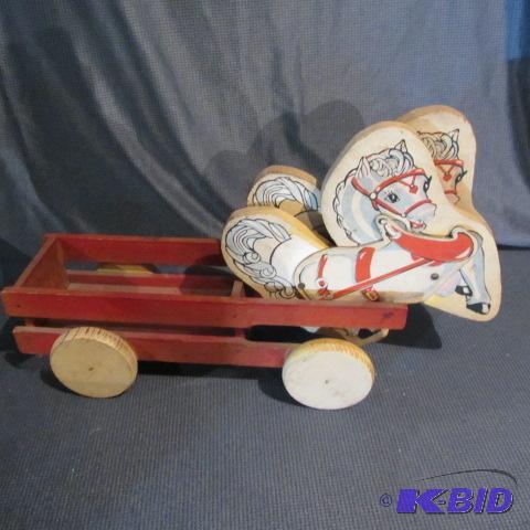 Vintage Wooden Wagons