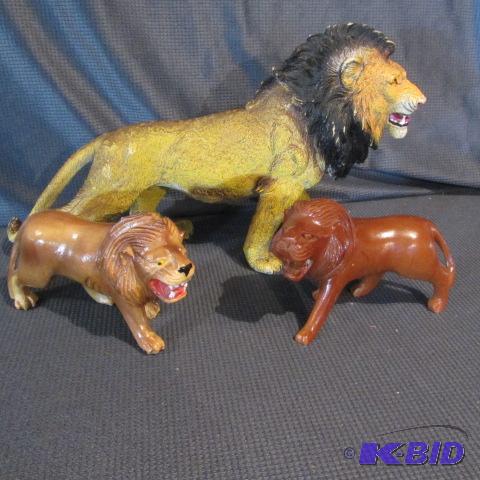 Rubber & Ceramic Lions