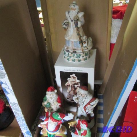 Five Musical Santas