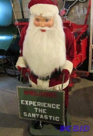 Antique Animated Santa