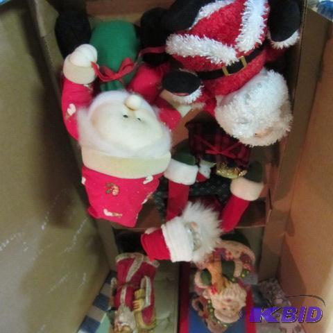 Music Box & Animated Santas