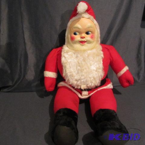 Vintage Santa, Molded Face