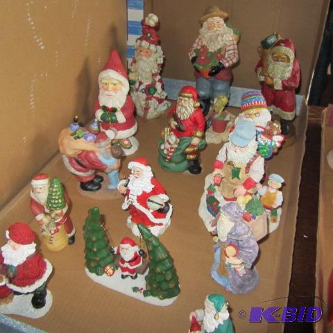 Gardener Santa & On A Swing