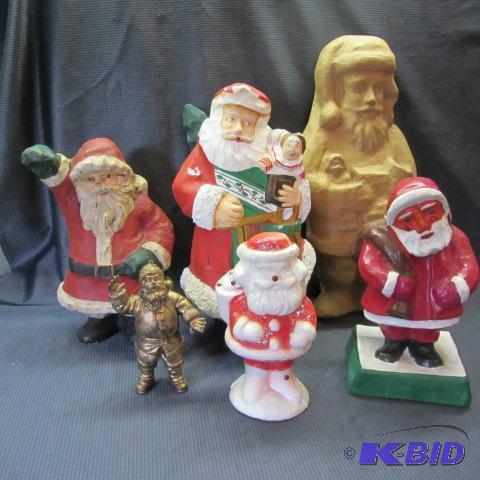 Paper Mache Santa