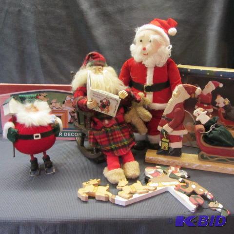 Shelf Sitter, Animated Musical Santas
