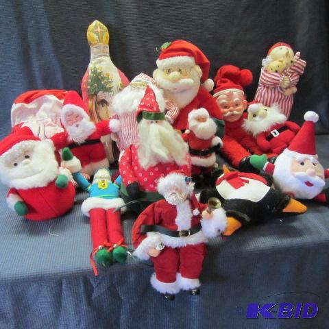 Santa Ornaments