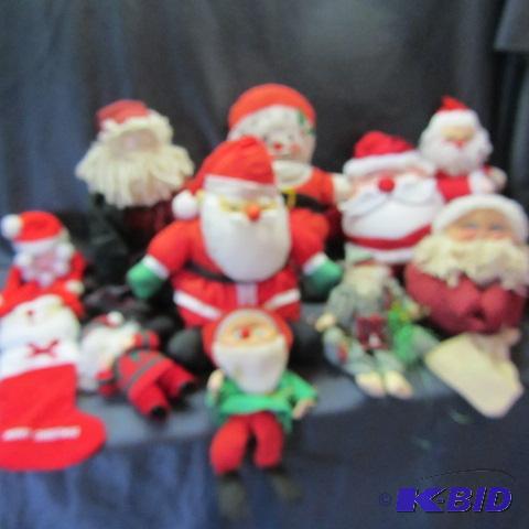 Cloth Santas, Vintage Elf