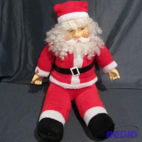 Vintage Santa Music Box