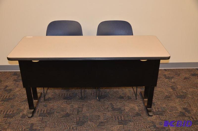 lot 82 image: Folding table 24x60" by Hon model 5364. ...