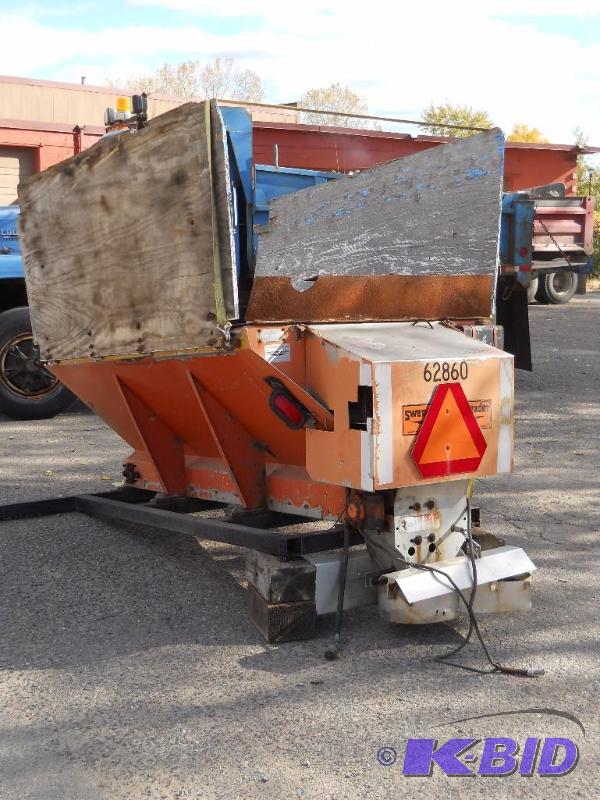lot 5 image: Swenson Salt Spreader. STAINLESS STEEL NO RESERVE