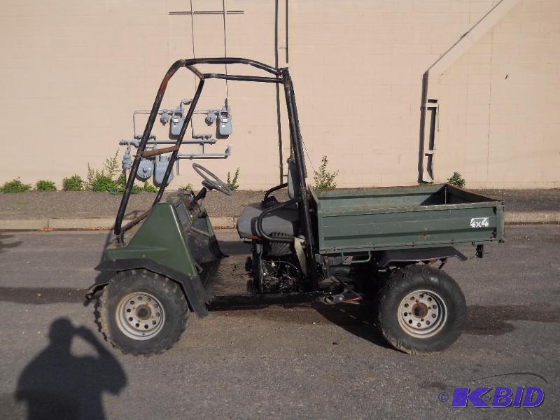 lot 8 image: Kawasaki 2510 Mule Utility Vehicle. ROPS, Box, 4X4 NO RESERVE