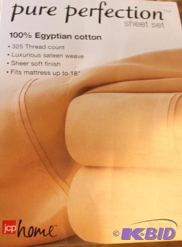 King Flat Sheet, 2 Pillow Cases