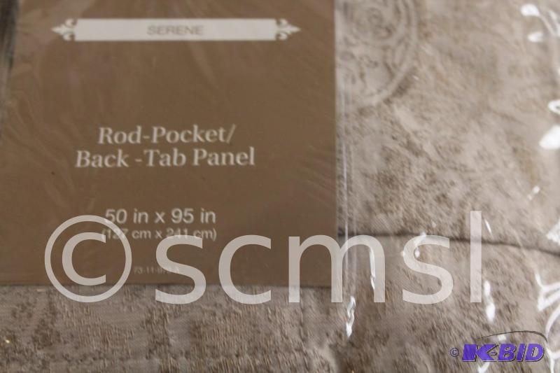 Royal Velvet Rod-Pocket Back-Tab Panel