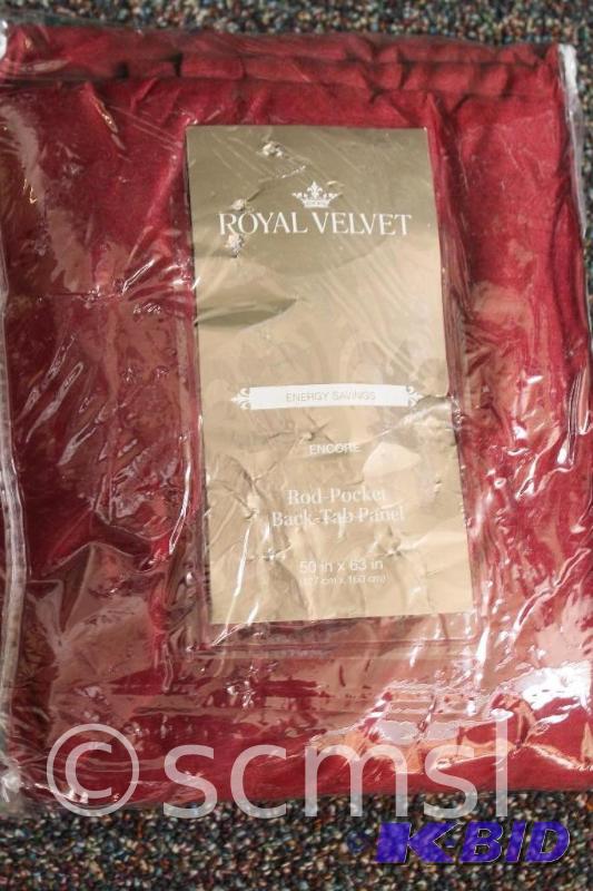 Royal Velvet Energy Saving Rod-Pocket Back-Tab Panel