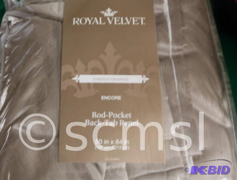 Royal Velvet Energy Saving Rod-Pocket Back-Tab Panel