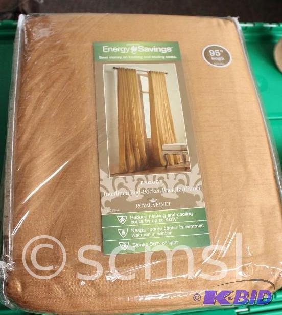 Royal Velvet Energy Saving Rod-Pocket Back-Tab Panel