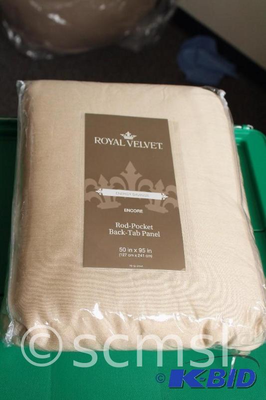 Royal Velvet Energy Saving Rod-Pocket Back-Tab Panel