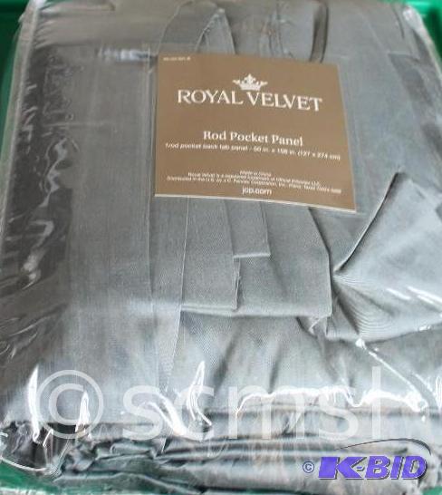 Royal Velvet Rod-Pocket Panel