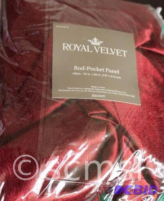 Royal Velvet Rod-Pocket Panel