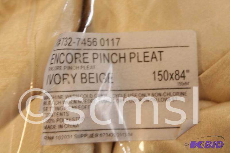 Royal Velvet Pinch Pleat Panel Pair