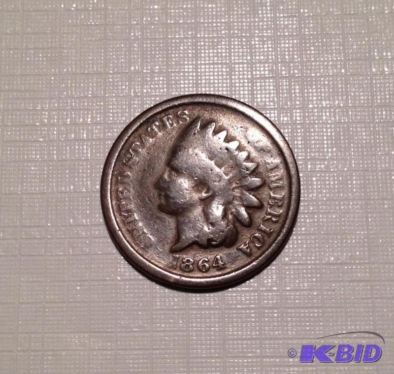 1864 Indian Head Cent Better Date