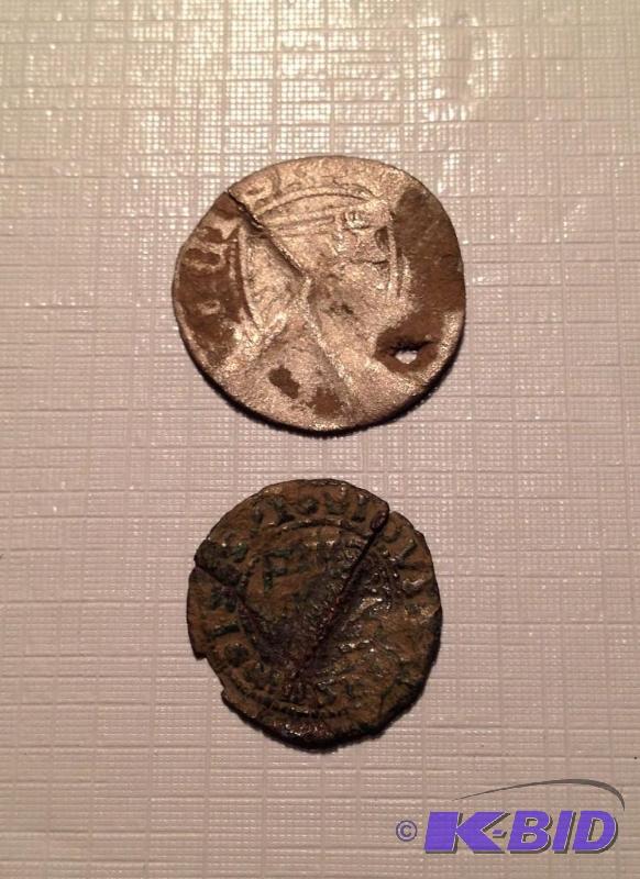 Medieval Dark Ages Coins Silver and Copper very interesting if coins could talk.
