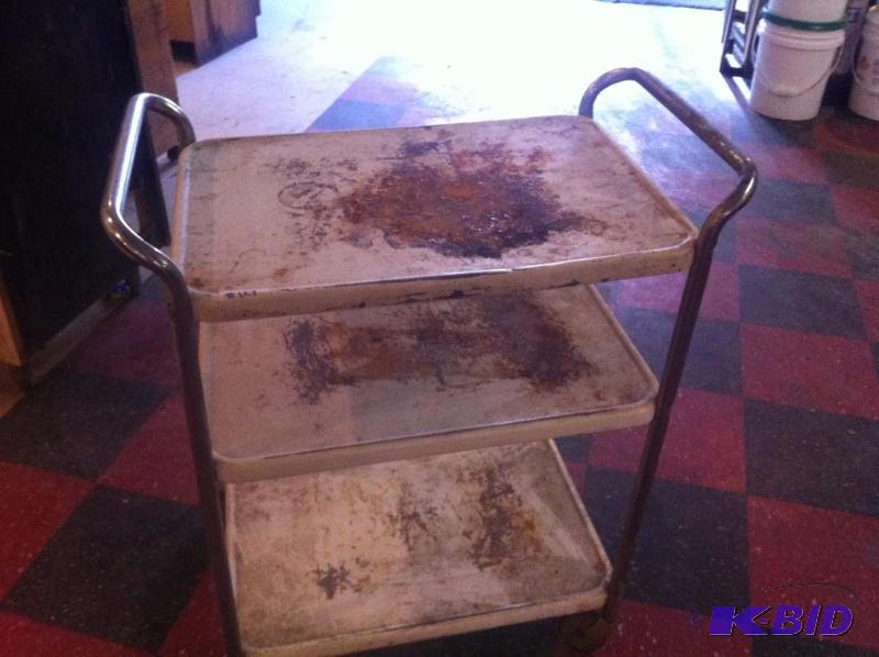 metal cart