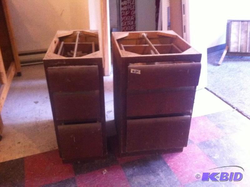 wood drawers