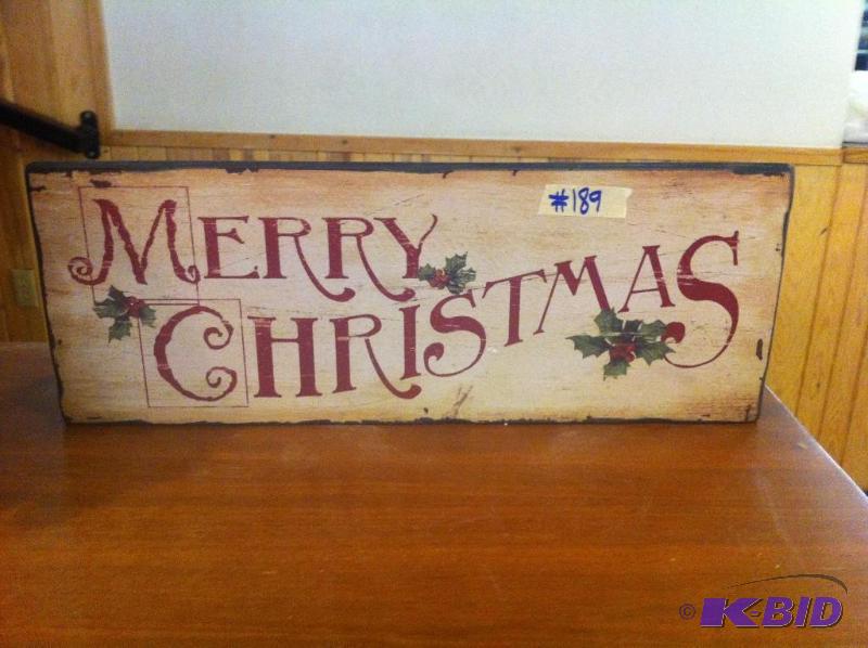 merry christmas sign