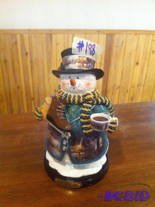 terry redlin snowman