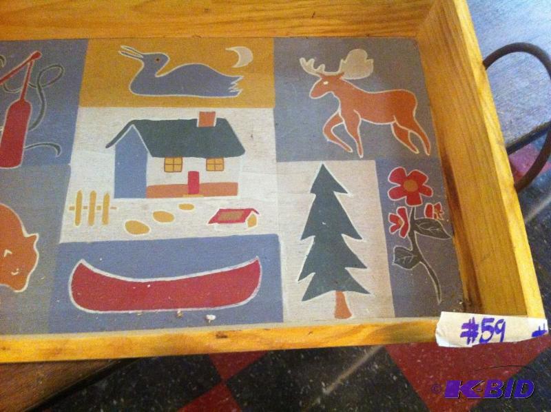 wooden tray