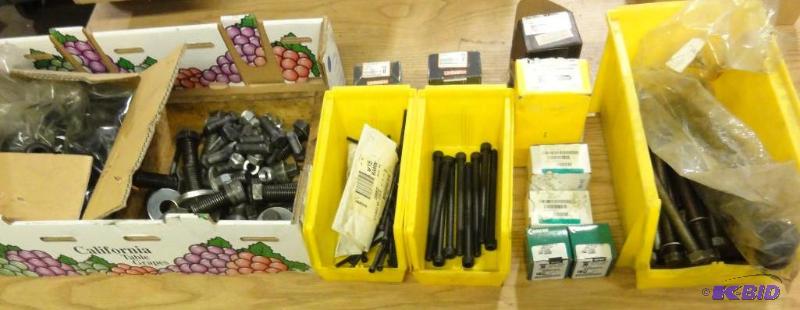 lot 101 image: Lot of Assorted Machine Bolts to include #10...