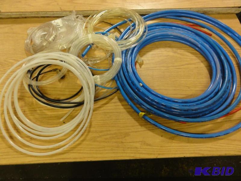 lot 126 image: Assorted Pneumatic Hoses, 516" 14"...