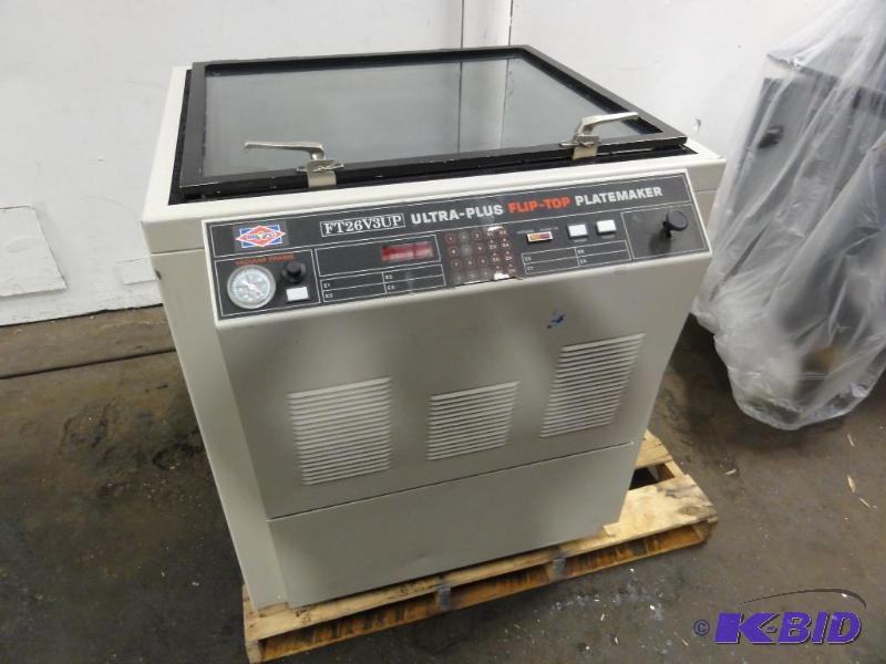 lot 12F image: NuArc FT26V3UP Ultra Plus Flip Top Plate Make...