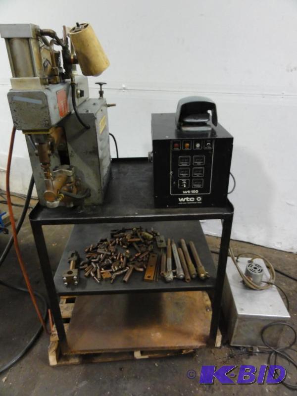 lot 12H image: A.P. Seedorff Spot Welder With Weltronic Tech...