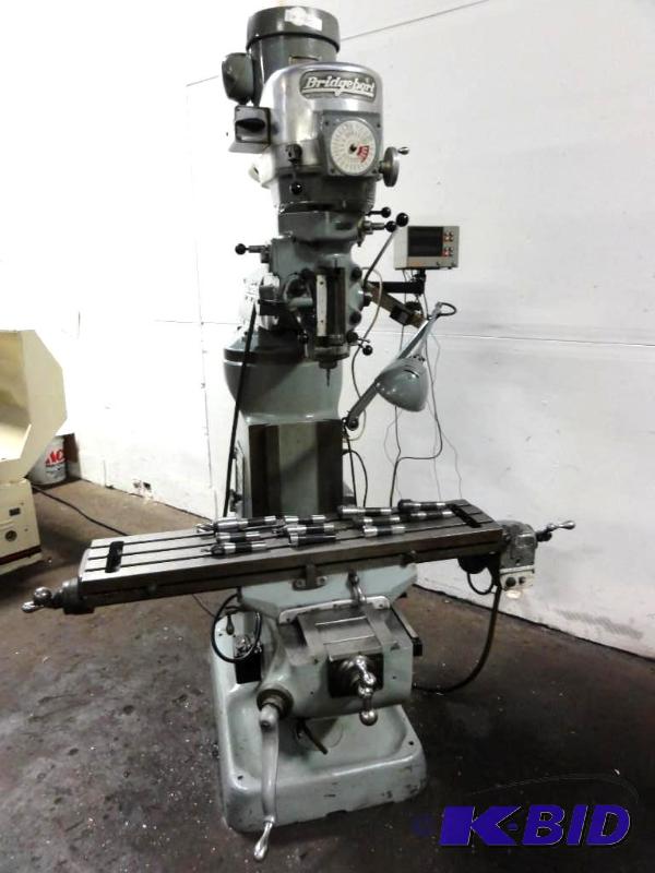 lot 12N image: Bridgeport Series 2J Vertical Milling Machine...