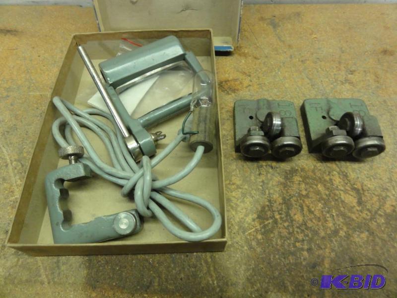lot 166 image: Assorted DoAll Parts and Saw Guides...