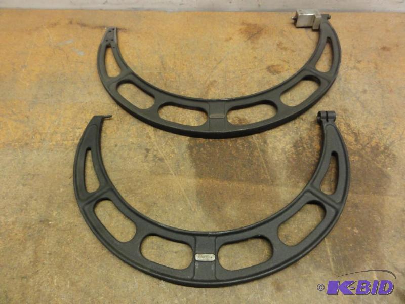 lot 198 image: (2) Starrett Micrometer Bases, No. 224 and 43...