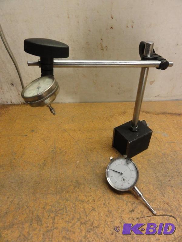 lot 205 image: (2) Indicators and Magnetic Base to include ...