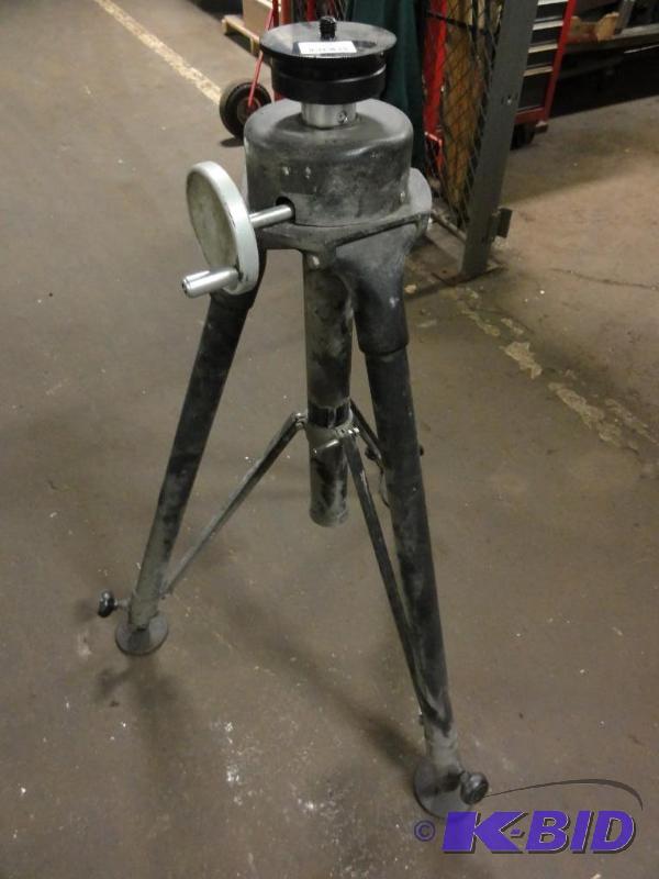 lot 235 image: Heavy Duty Aluminum Survey Tripod, Adjustable...