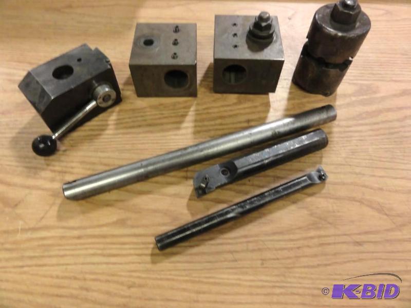 lot 244 image: Assorted Lathe Tooling, Cutting Bars, Bar Hol...