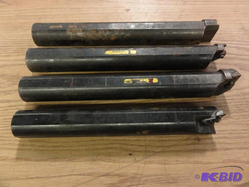lot 245 image: (4) 2" Boring Bars, Removable Insert Typ...