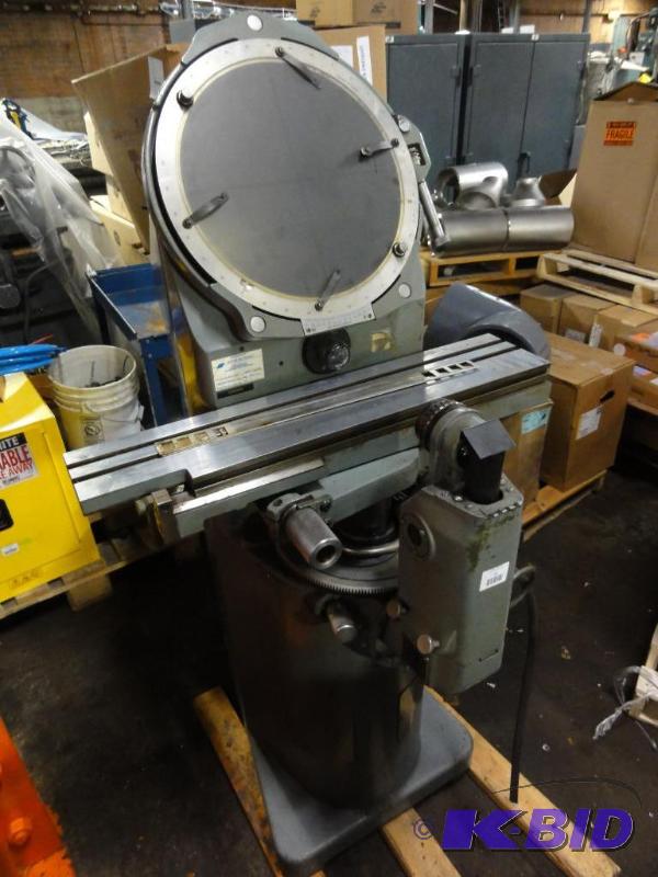 lot 25 image: Jones Lamson Optical Comparator and Measuring...
