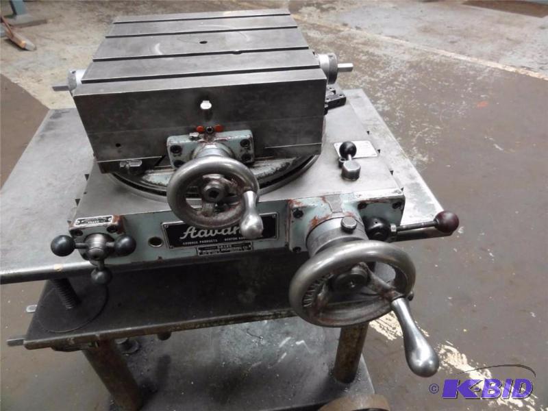 lot 25B image: Advance Rotary Table Model Serial No. 0457-F2...