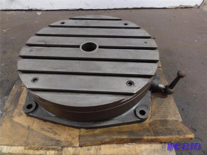 lot 25C image: Q-C Engineering 90 degree Rotary Table Job No...